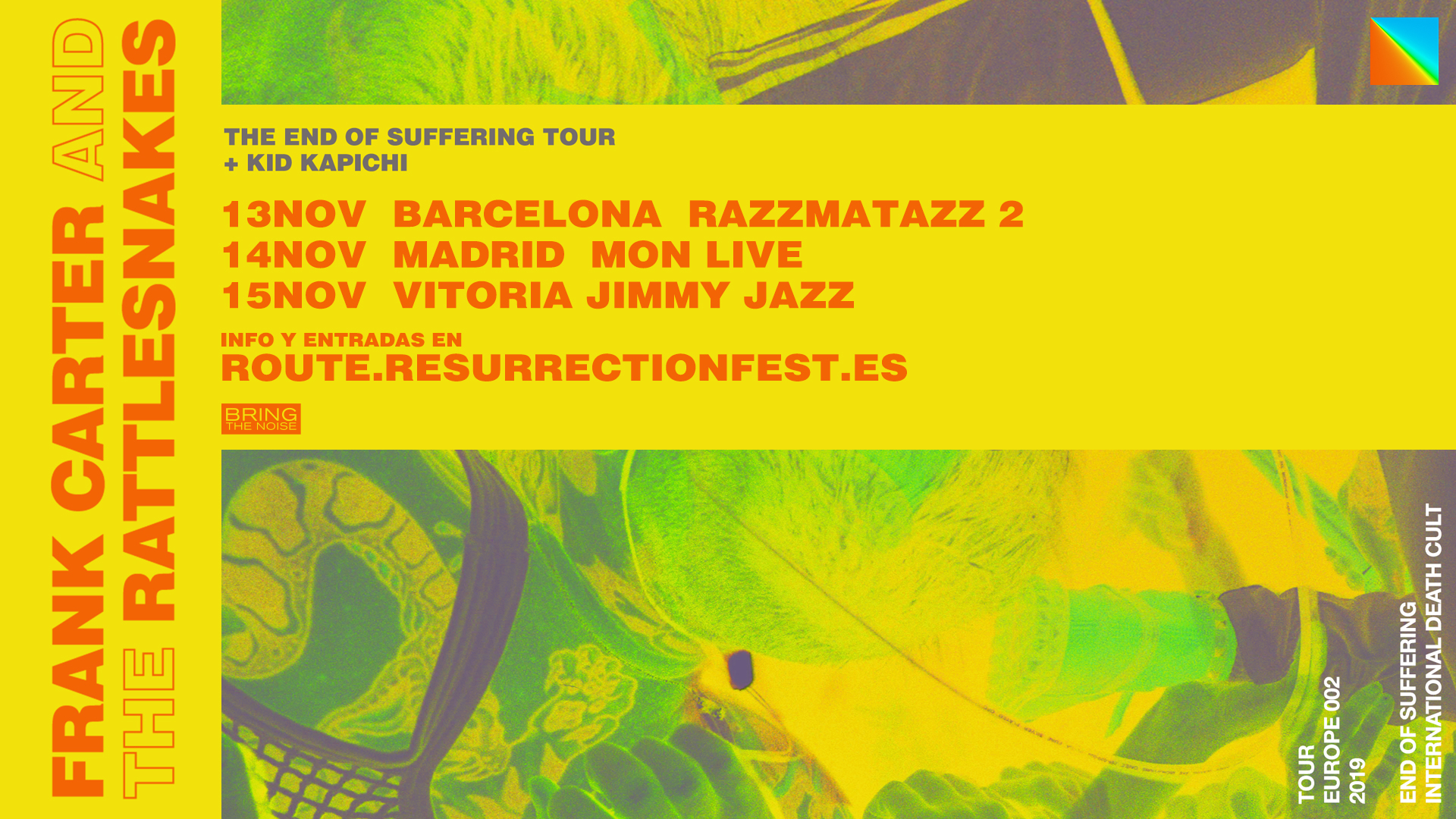 Route Resurrection Fest 2019 - FRANK CARTER AND THE RATTLESNAKES - Event