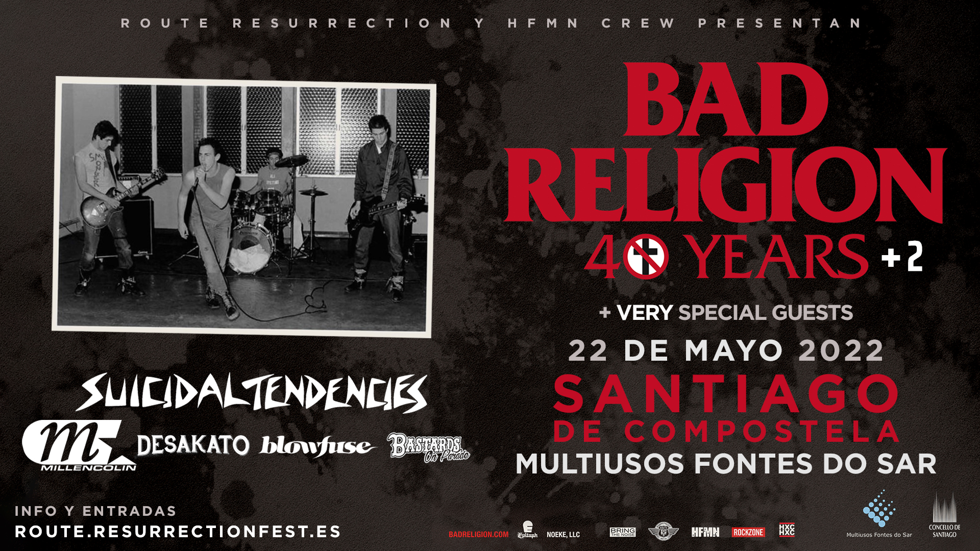 Route Resurrection Fest 2021 - Bad Religion - Event