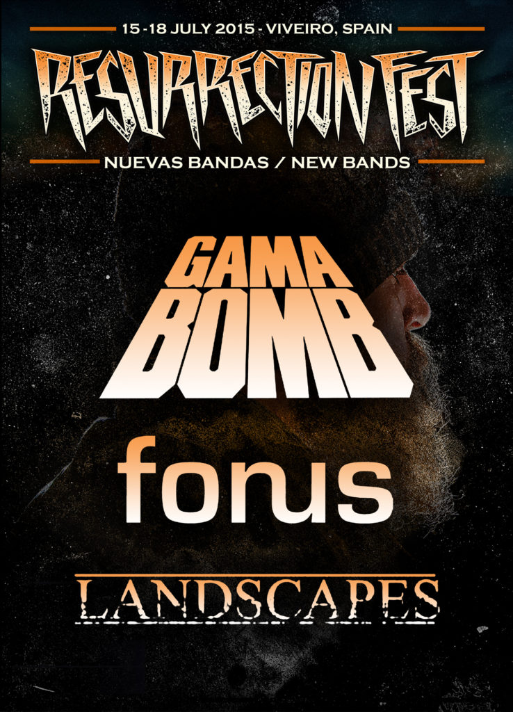Resurrection Fest 2015 - Gama Bomb - Forus - Landscapes