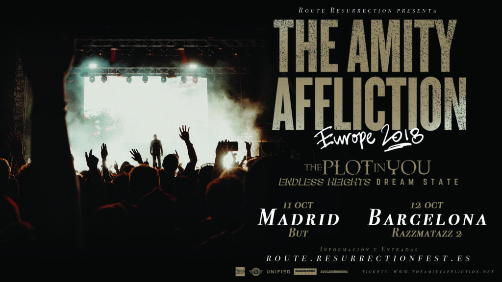 Route Resurrection Fest 2018 - THE AMITY AFFLICTION - Event