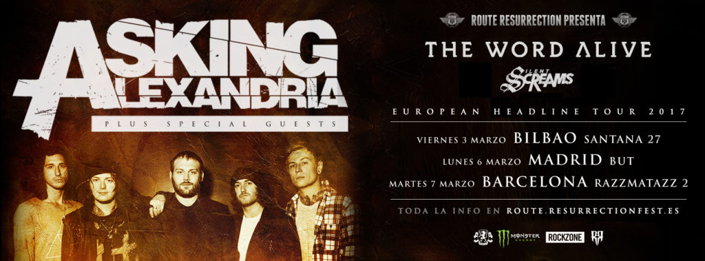 Route Resurrection Fest 2016 - Asking Alexandria - Event