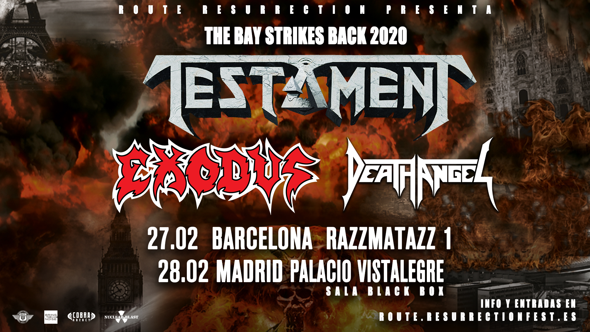 Route Resurrection Fest 2020 - Testament - Event