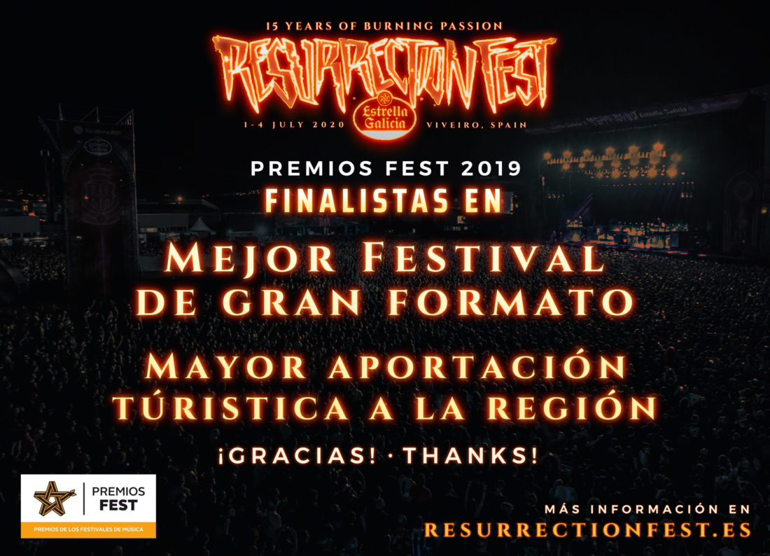 Finalistas en los Premios Fest en 2 categorías, ¡gracias por votar!
