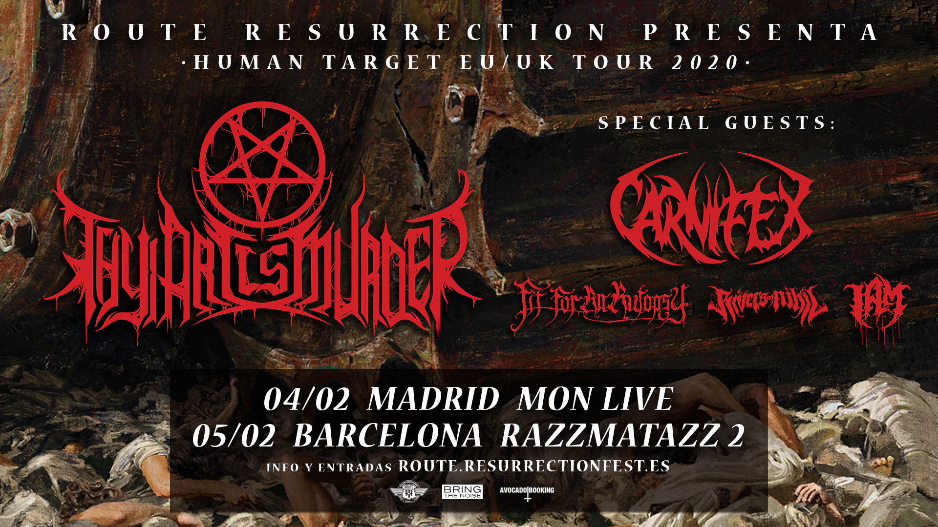 Route Resurrection Fest 2020 - Thy Art Is Murder - Event