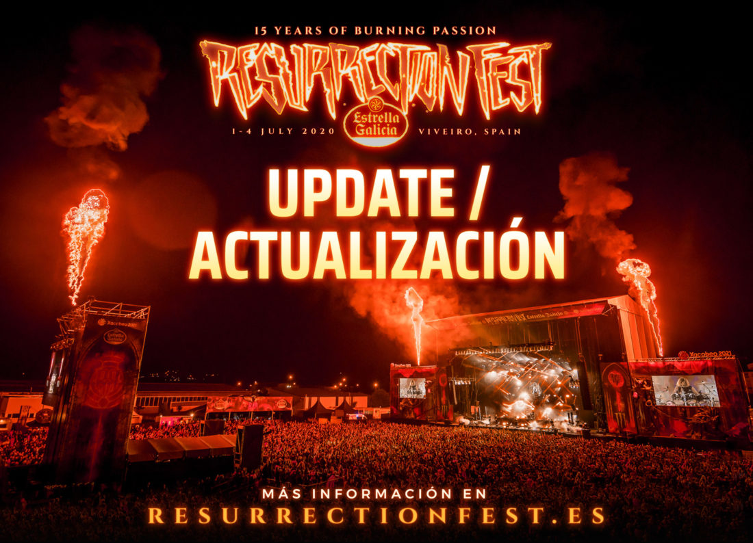 Resurrection Fest Estrella Galicia 2020: update about tickets and lineup