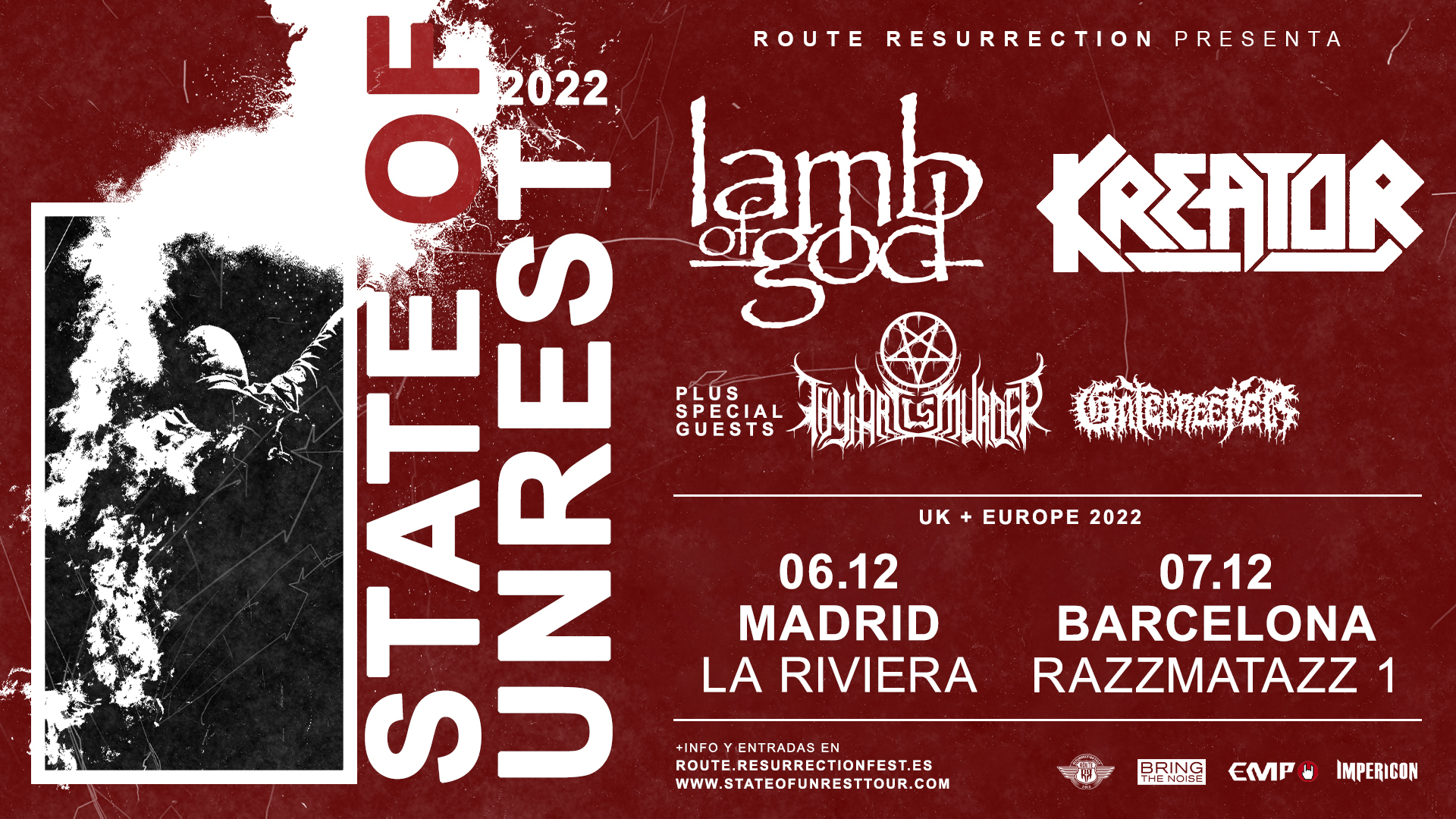 Route Resurrection Fest 2021 - Lamb of God - Kreator - Event