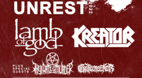 La gira de Lamb of God y Kreator tendrá lugar en 2022 y contará con Thy Art Is Murder y Gatecreeper