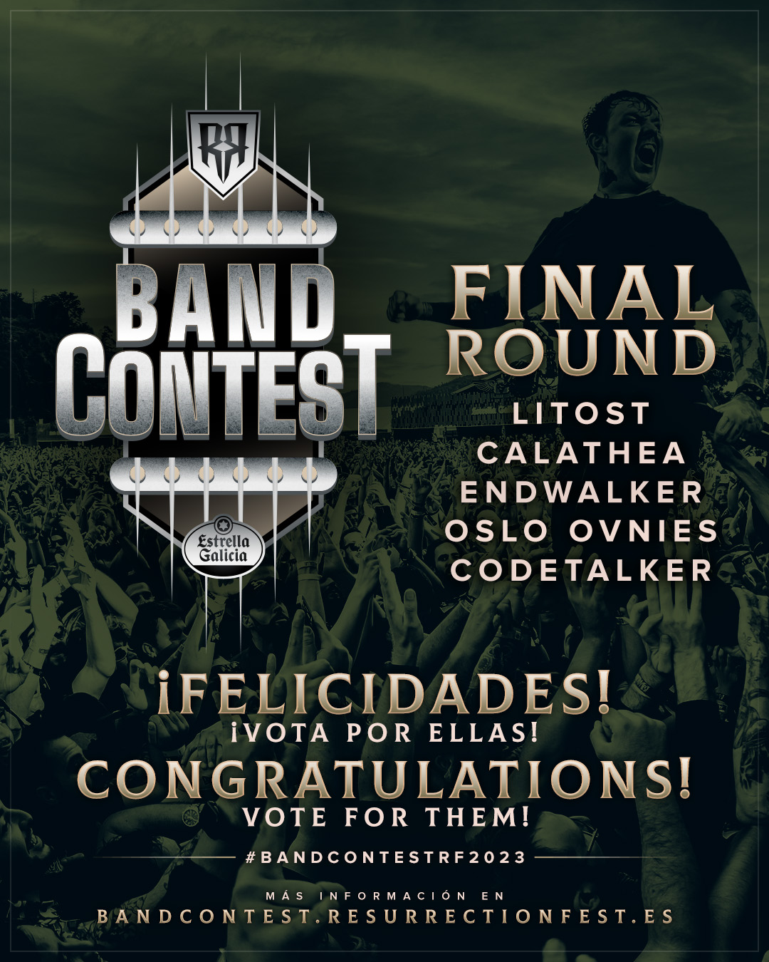 Finalistas del Band Contest 2023