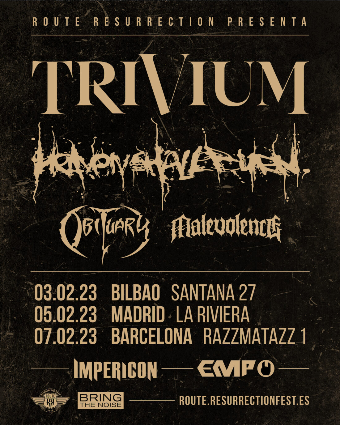 Trivium + Heaven Shall Burn