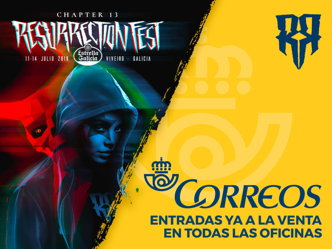 Resurrection Fest Estrella Galicia 2018: entradas a la venta en las oficinas de Correos