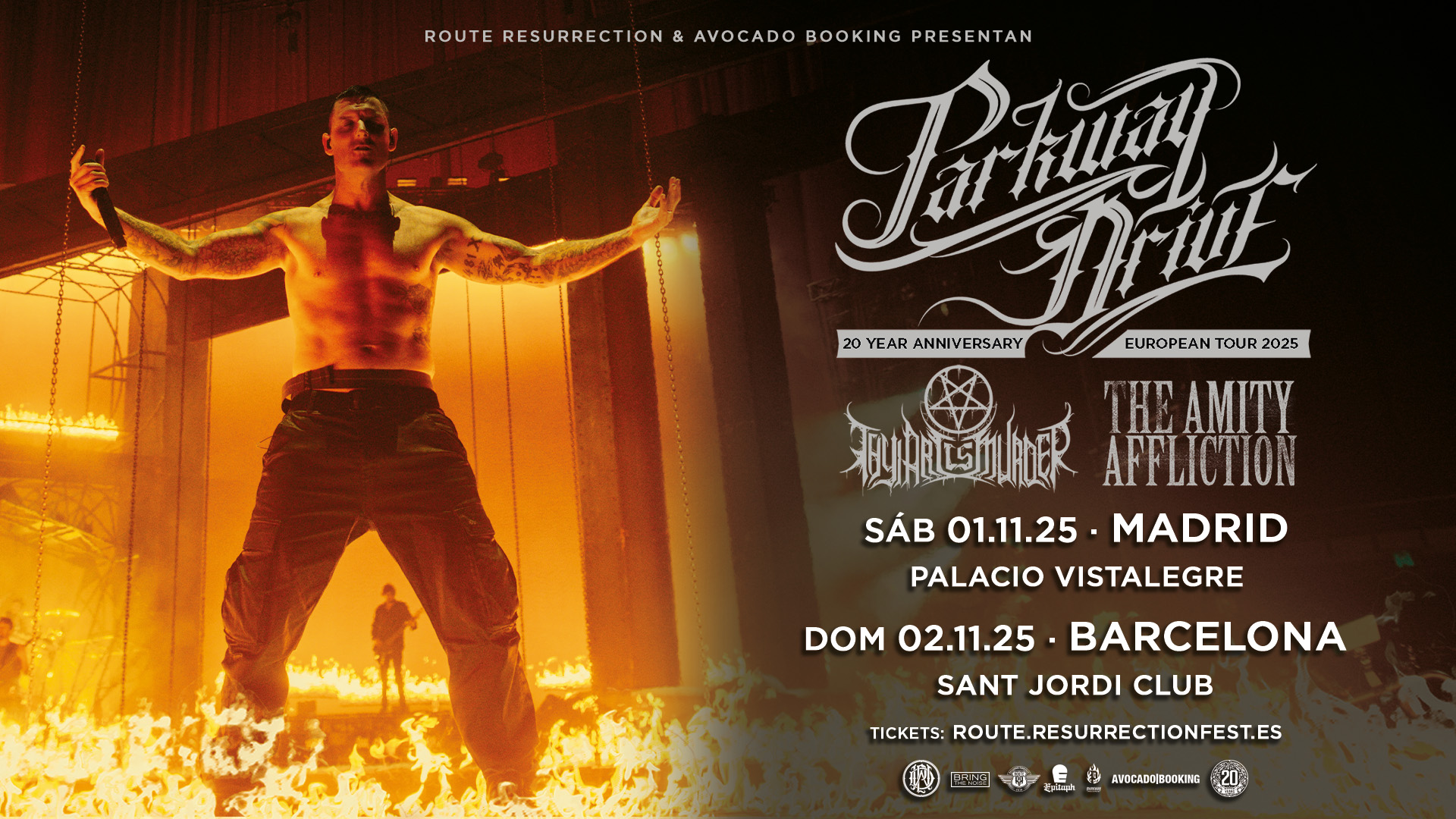 Route Resurrection Fest 2025 - Parkway Drive - Event