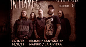 A la venta las entradas para la gira de In Flames con At The Gates, Imminence y Orbit Culture.