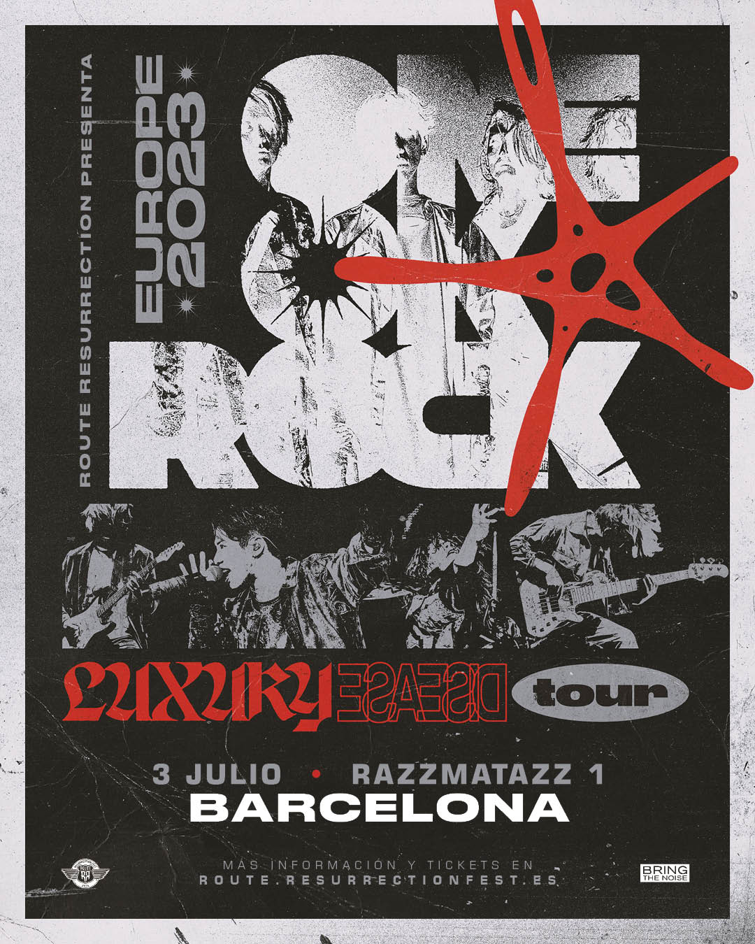 Nueva gira Route Resurrection: ¡One Ok Rock por primera vez con su gira por España!