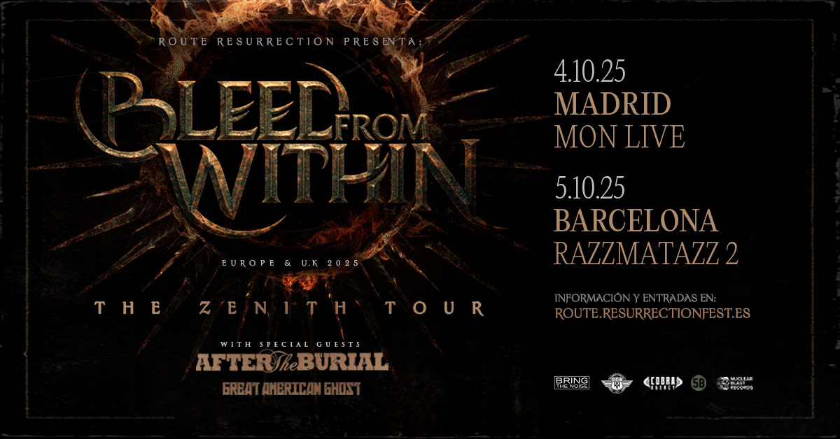 BLEED FROM WITHIN GIRA 2025