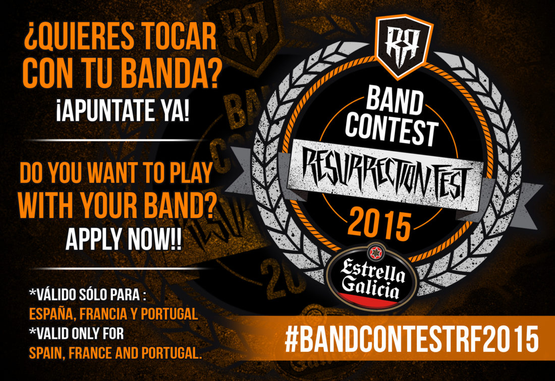 Launch of Resurrection Fest Band Contest Estrella Galicia 2015