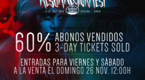 60% de abonos vendidos para o Resurrection Fest Estrella Galicia 2018 e entradas para venres e sábado á venda