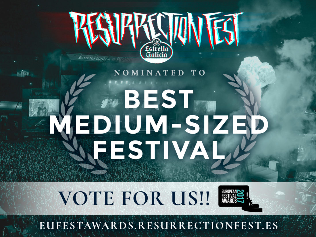 Resurrection Fest, nominado a «mejor festival de tamaño medio» en los European Festival Awards 2017