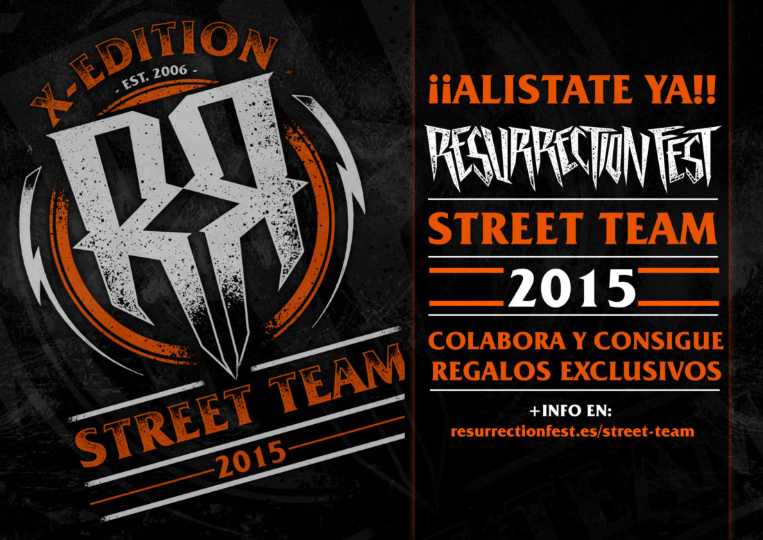 Resurrection Fest Street Team 2015
