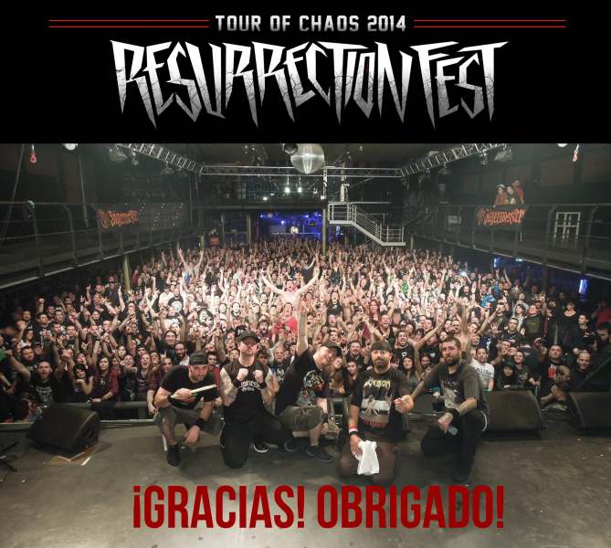 Resurrection Fest Tour Of Chaos 2014 - Resumen