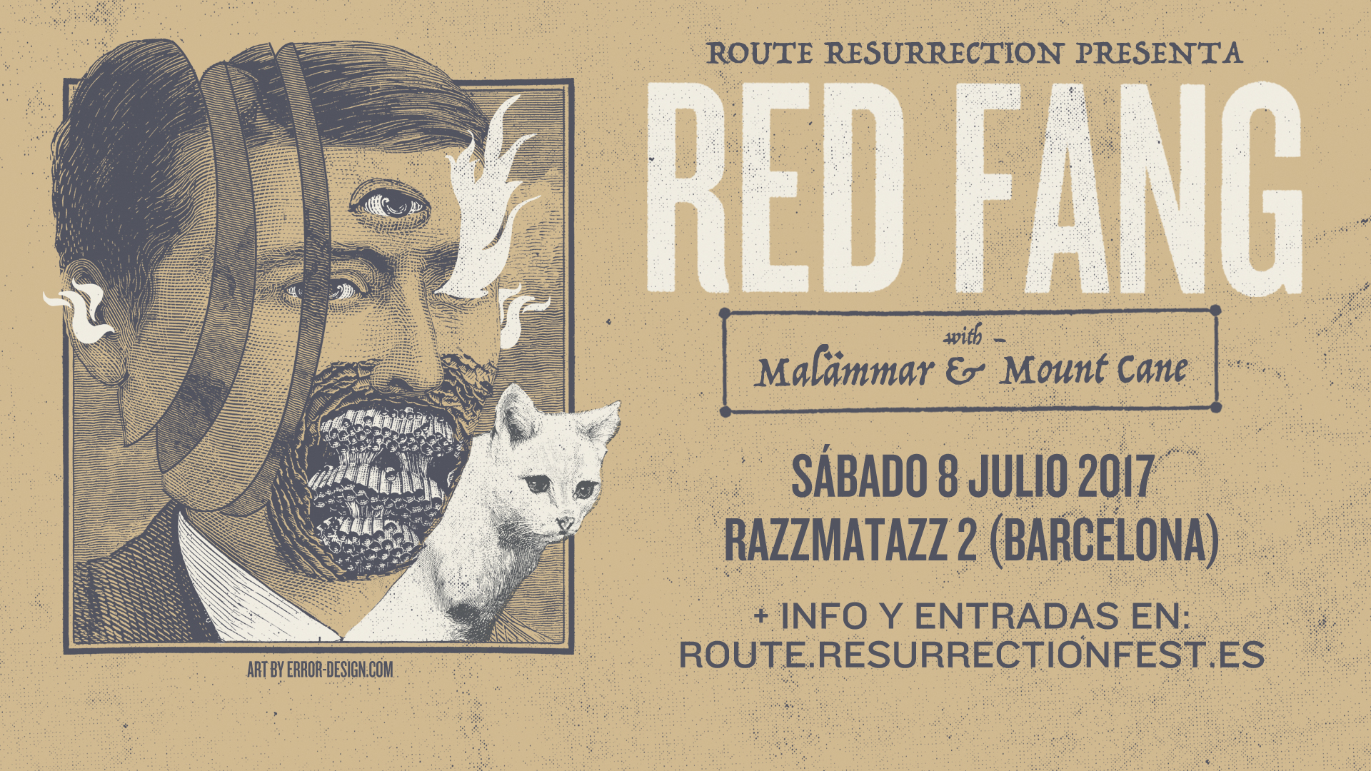 Route Resurrection Fest 2017 - Red Fang - Event