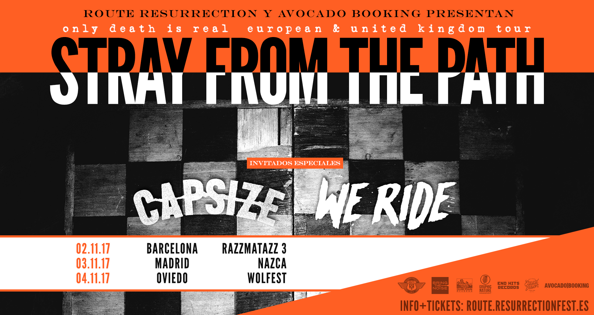 Route Resurrection Fest 2017 - Stray From The Path - Event