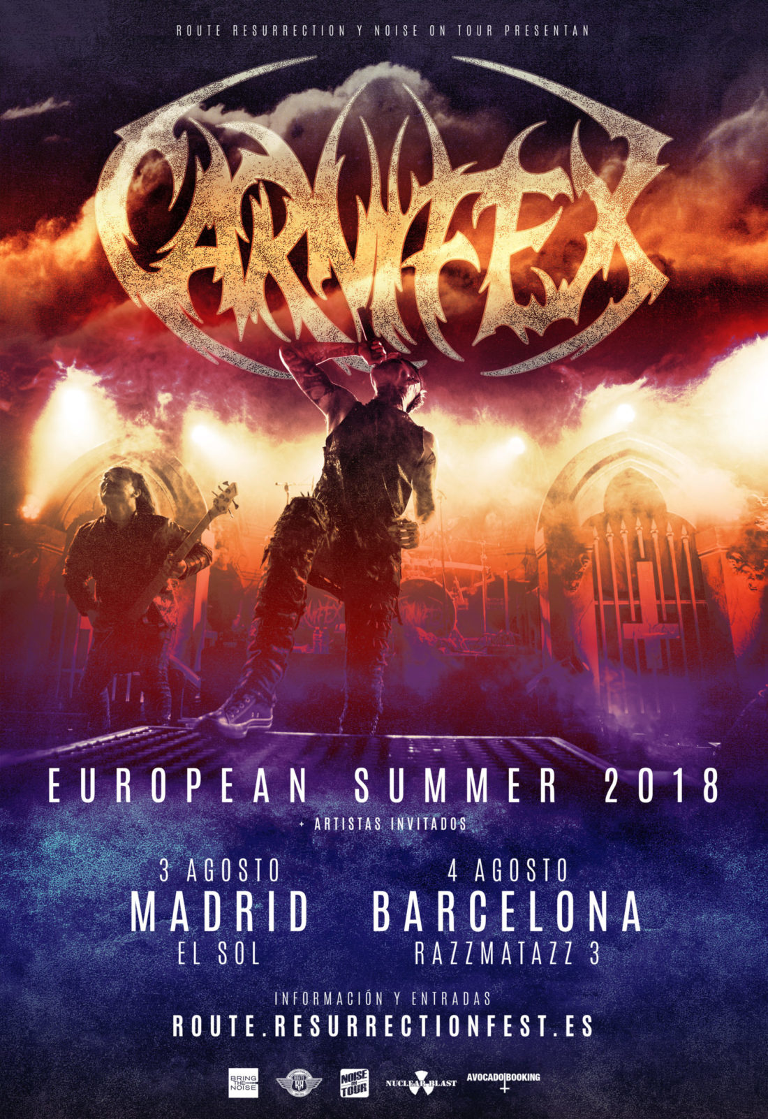 Nueva gira Route Resurrection: Carnifex