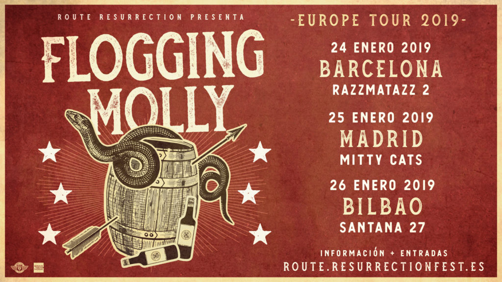 Route Resurrection Fest 2019 - Flogging Molly - Event