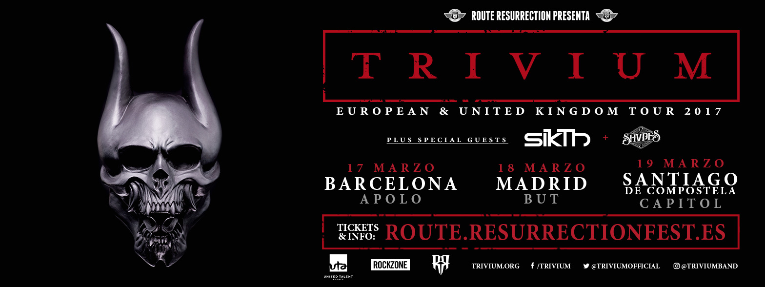 Route Resurrection Fest 2016 - Trivium - Event