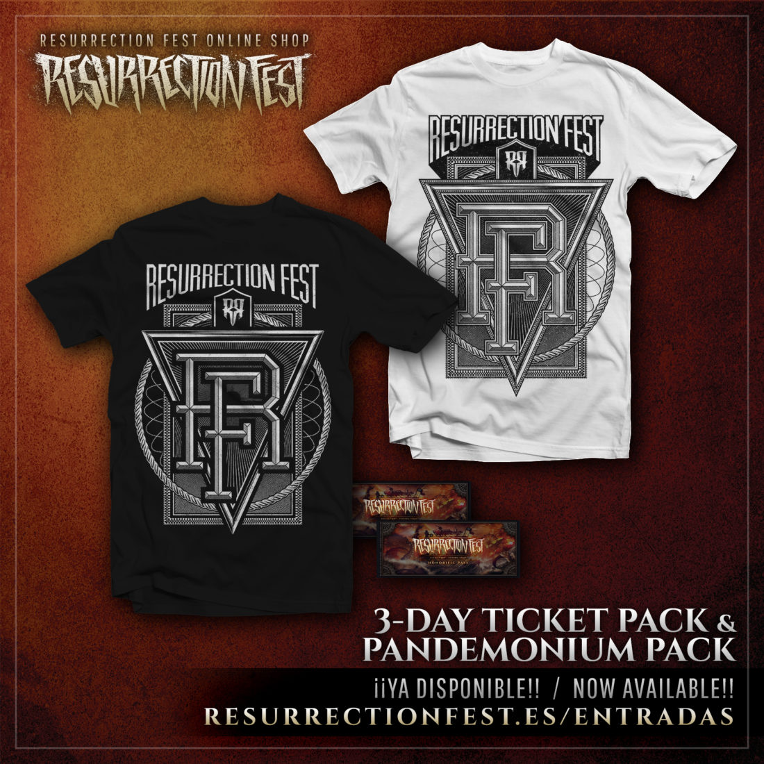 Special t-shirt + full pass pack for Christmas now on sale!