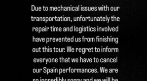 Spiritbox cancela su gira por motivos logísticos
