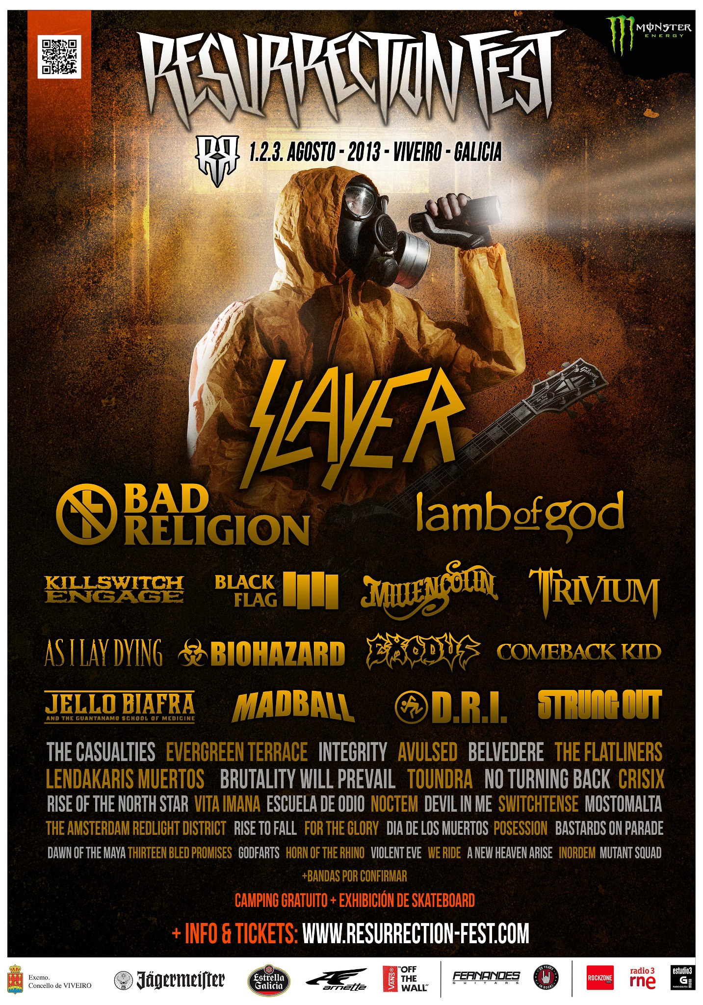Cartel de Resurrection Fest 2013
