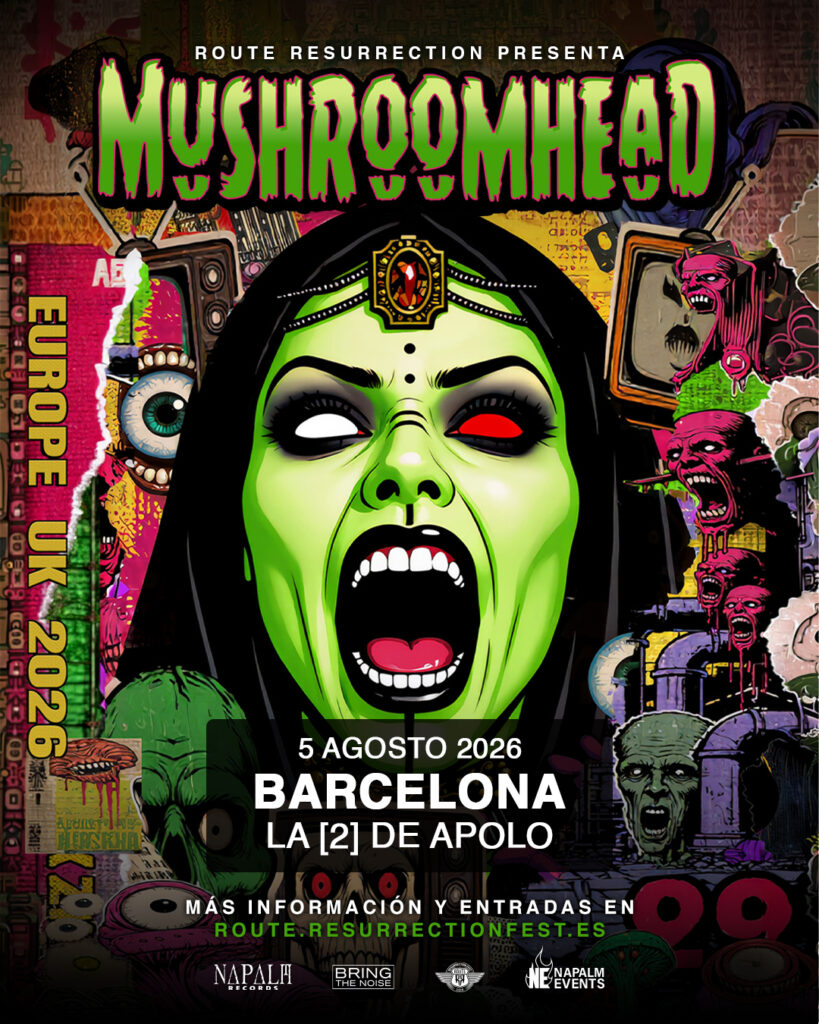 Mushroomhead will be playing a club show in Barcelona next August!