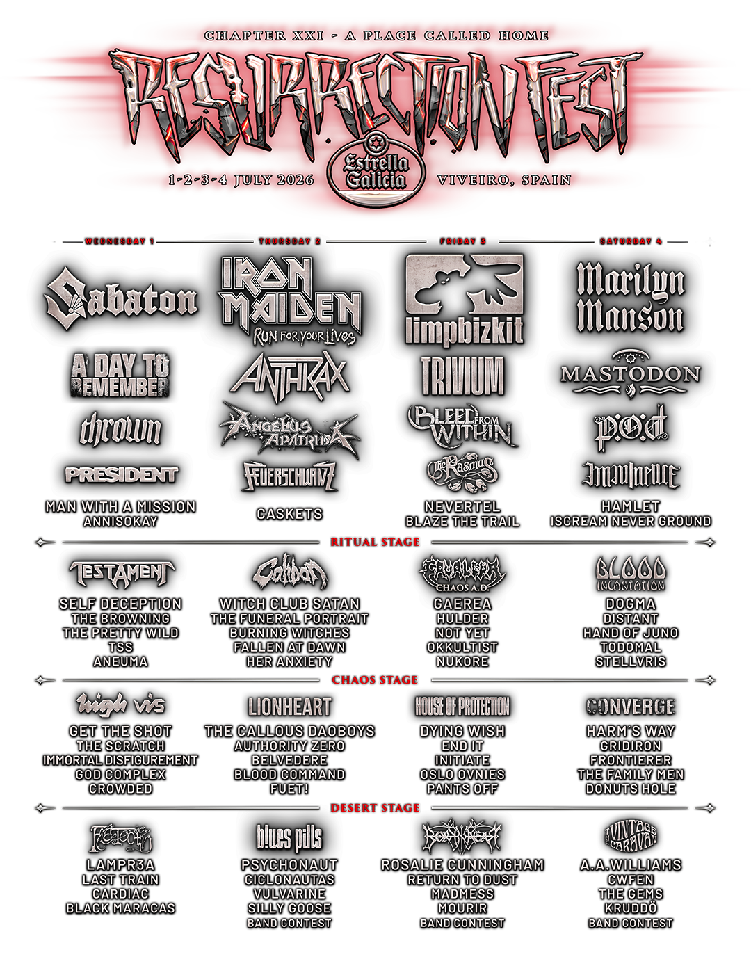 Lineup