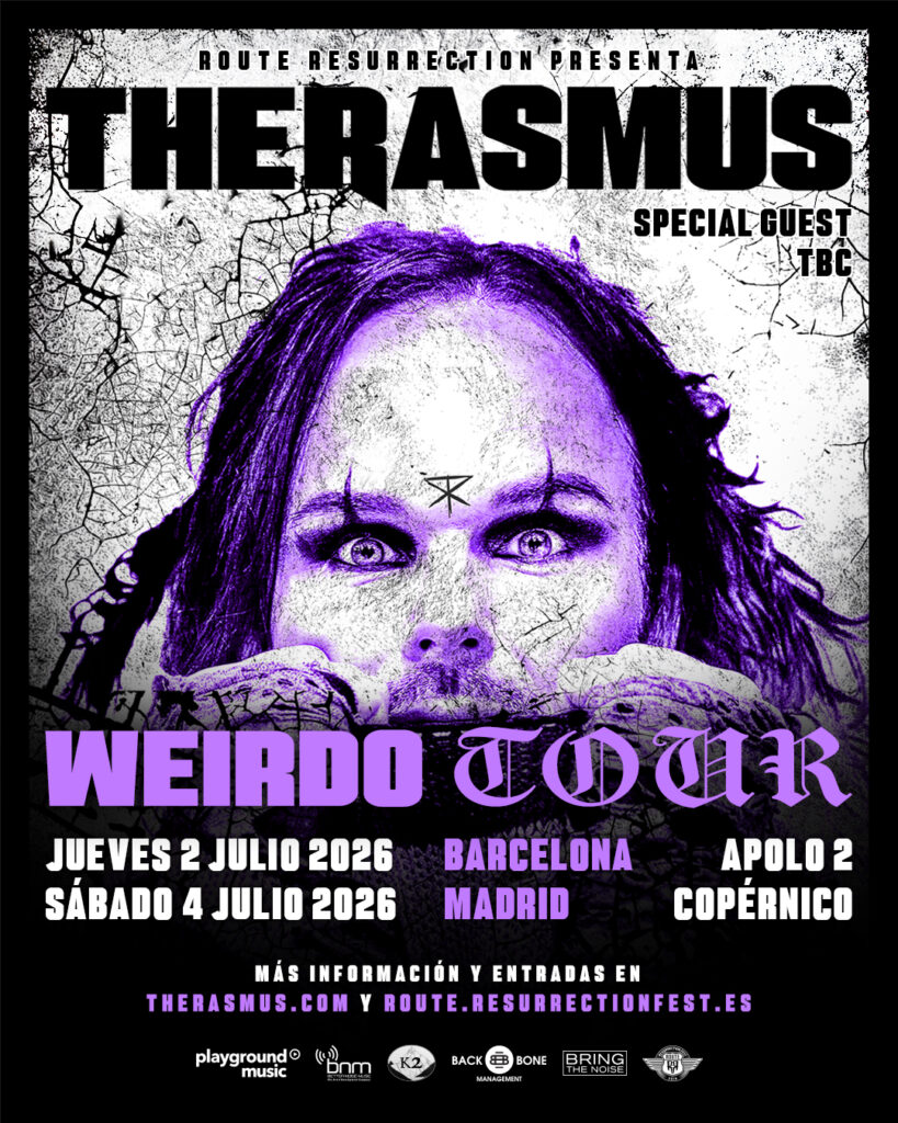 The Rasmus darán dos conciertos íntimos en salas de Barcelona y Madrid en julio